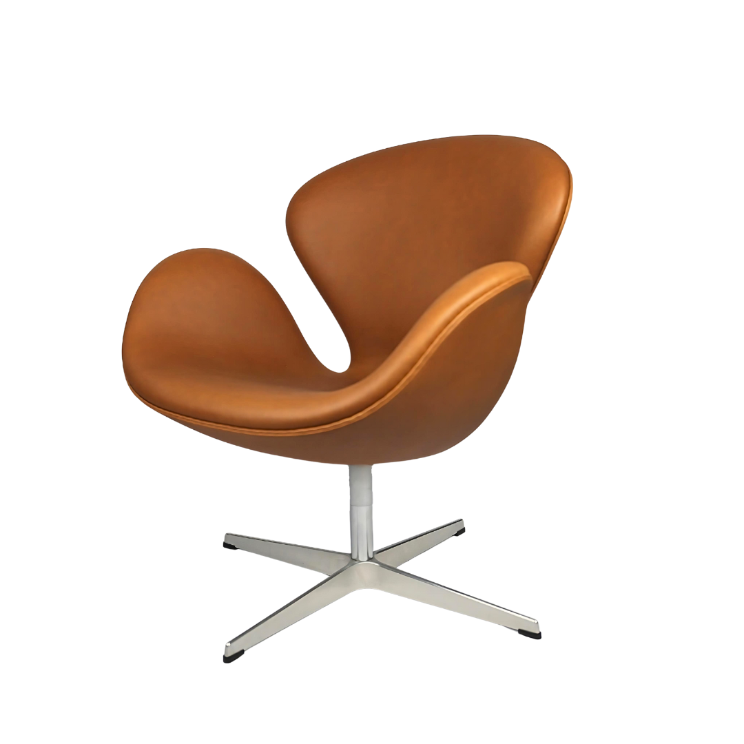 Arne Jacobsen Svane stol i Elegance Hazelnut