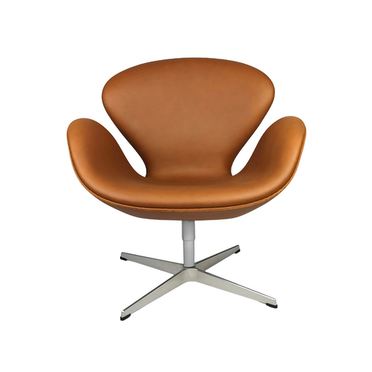 Arne Jacobsen Swan chair in Elegance Hazelnut