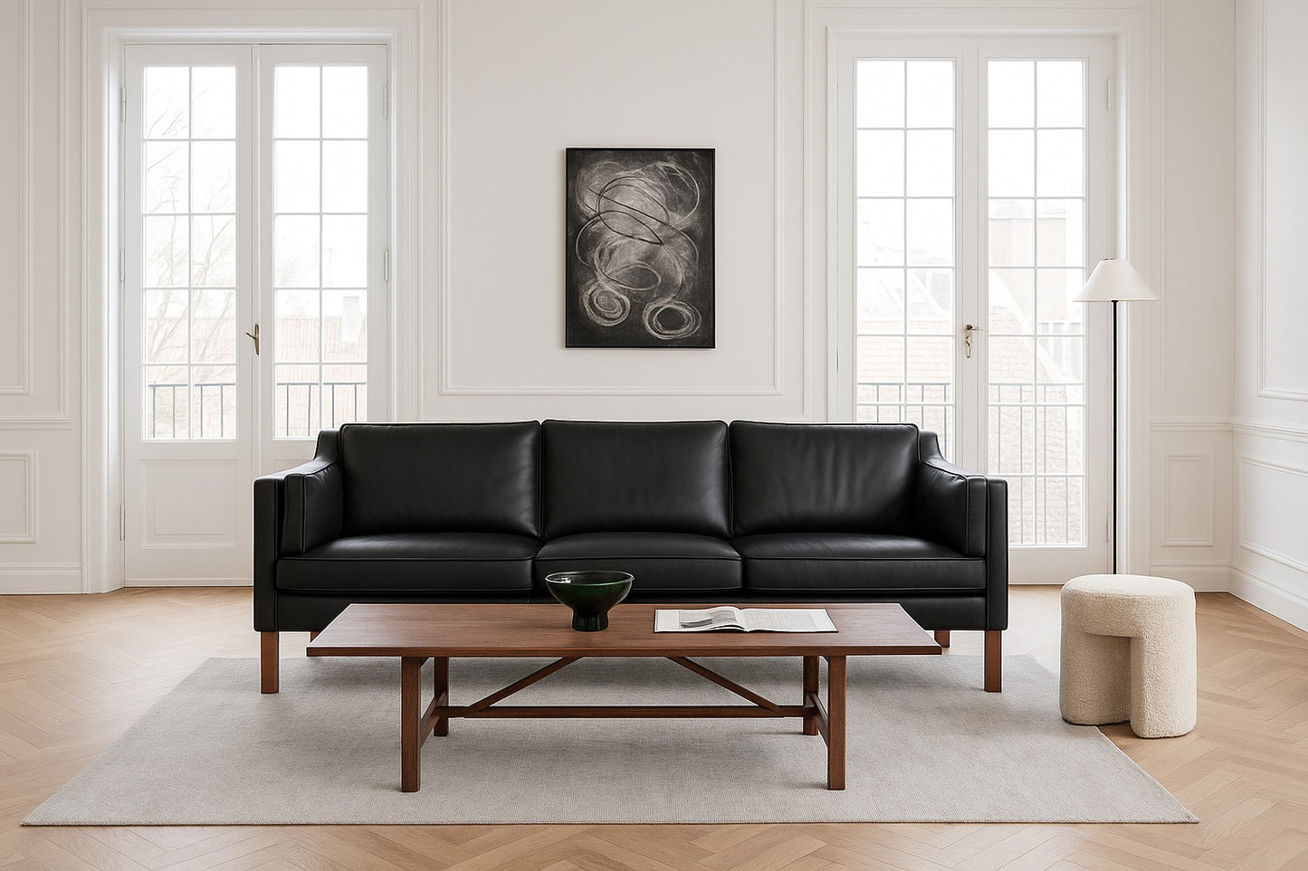 Børge Mogensen's classic 3-seater sofa - model 2213
